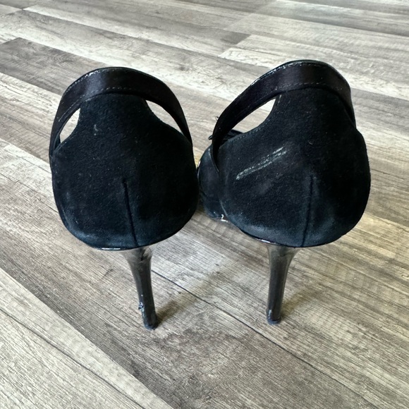 Dior Suede High Heel Sandals w/ D Charm - Picture 3 of 4